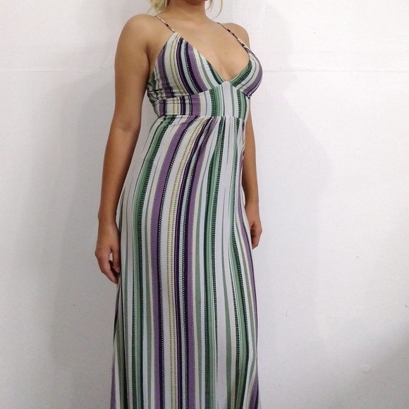 Dresses & Skirts - Pin Striped Maxi Dress
